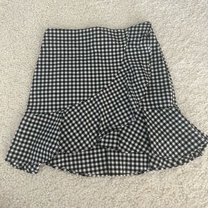 Gingham Skirt